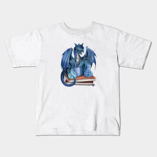 Artist's Pet Blue Dragon Kids T-Shirt